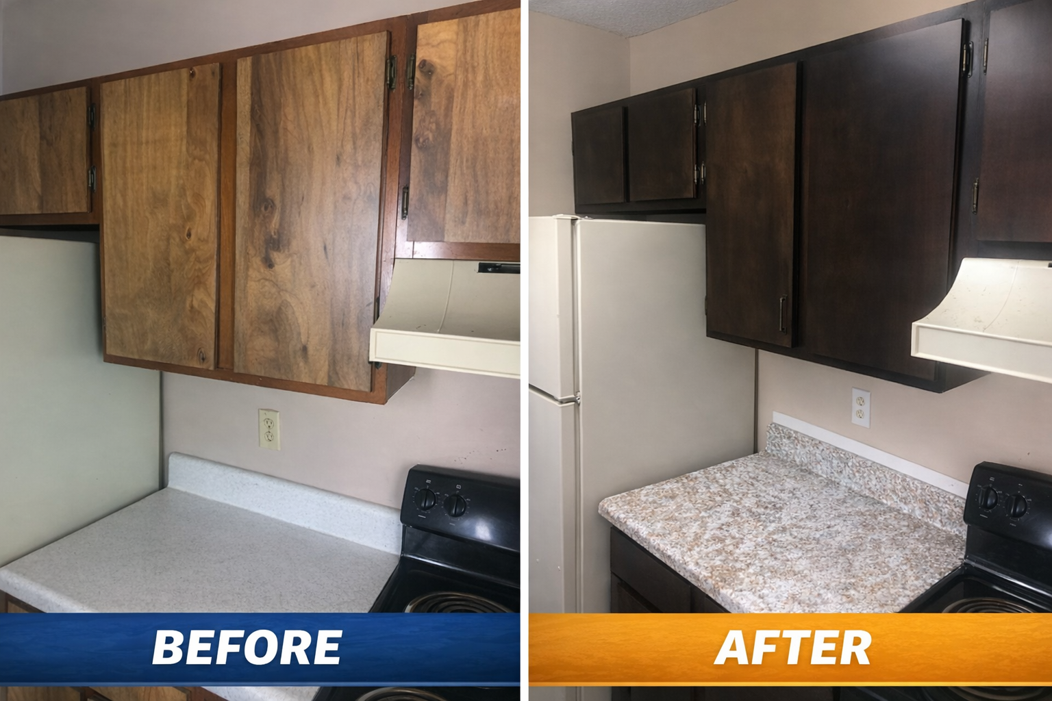 Immaculate Care Painting Valdosta, GA cabinet refinishing